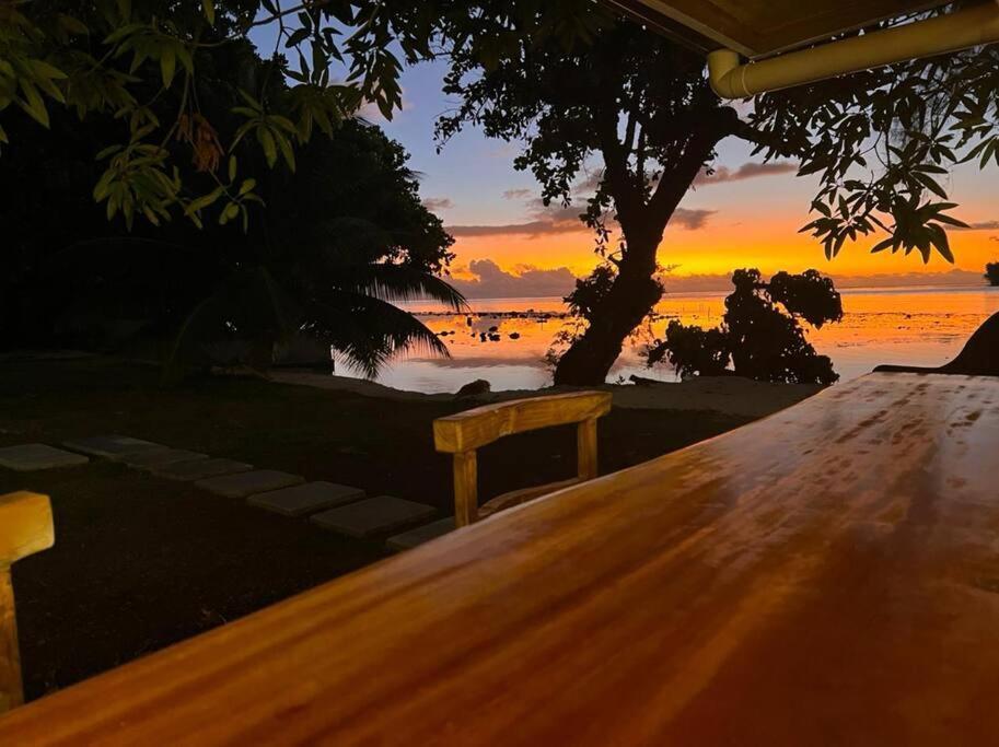 Bungalow Tiarii, Avec Acces Direct A Une Plage Privee Tevaitoa المظهر الخارجي الصورة